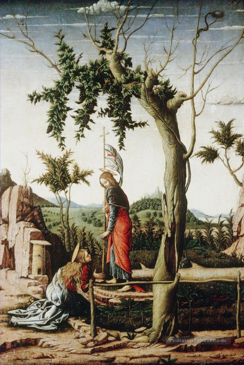 Noli me tangere Renaissance peintre Andrea Mantegna Peintures à l'huile